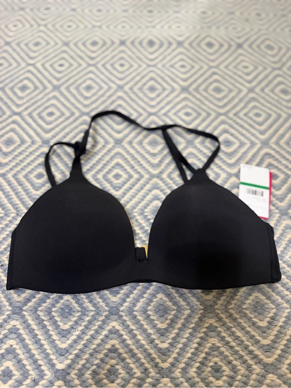 Vince Camuto Molded Bikini Top in black